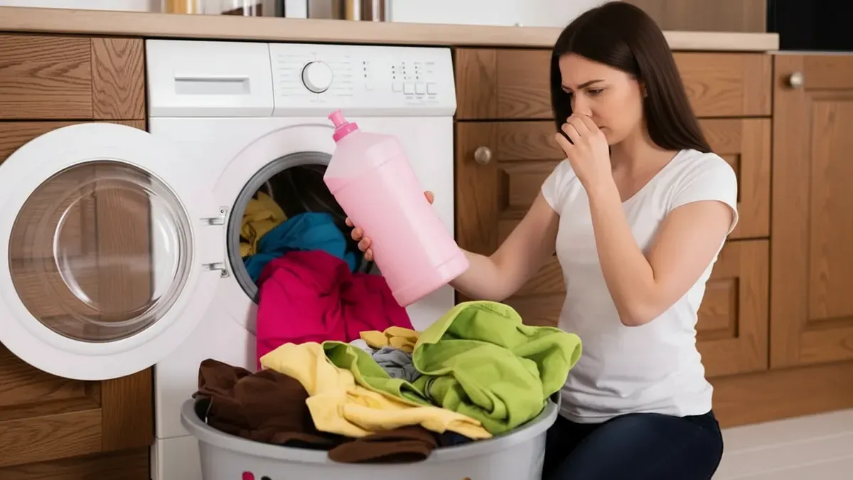 Så slipper du den obehagliga lukten i tvättmaskinen
